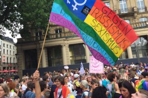 Dyke-March Köln 2017, Regenbogenfahne