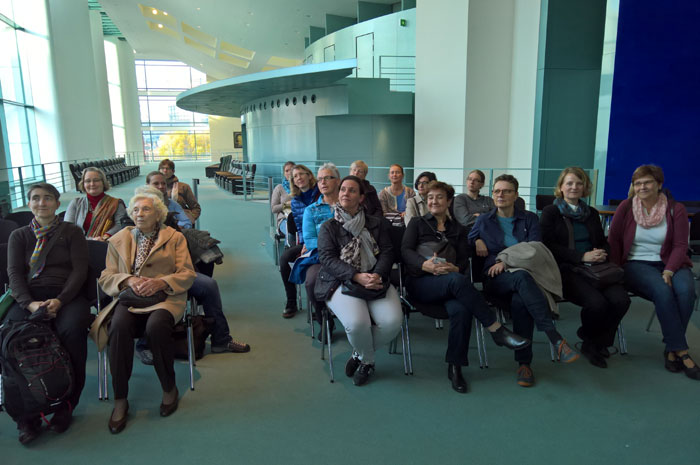 Foto: Kanzleramtsbesuch der Wirtschaftsweiber Berlin