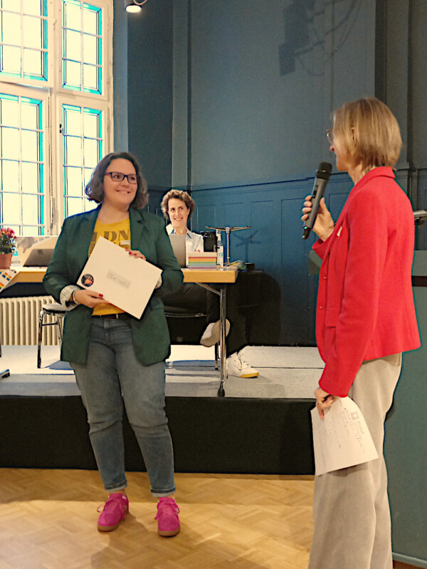 Preisträgerin Max-Spohr-Preis